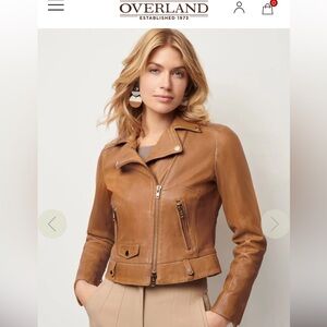 Ariel Leather Moto Jacket - Medium